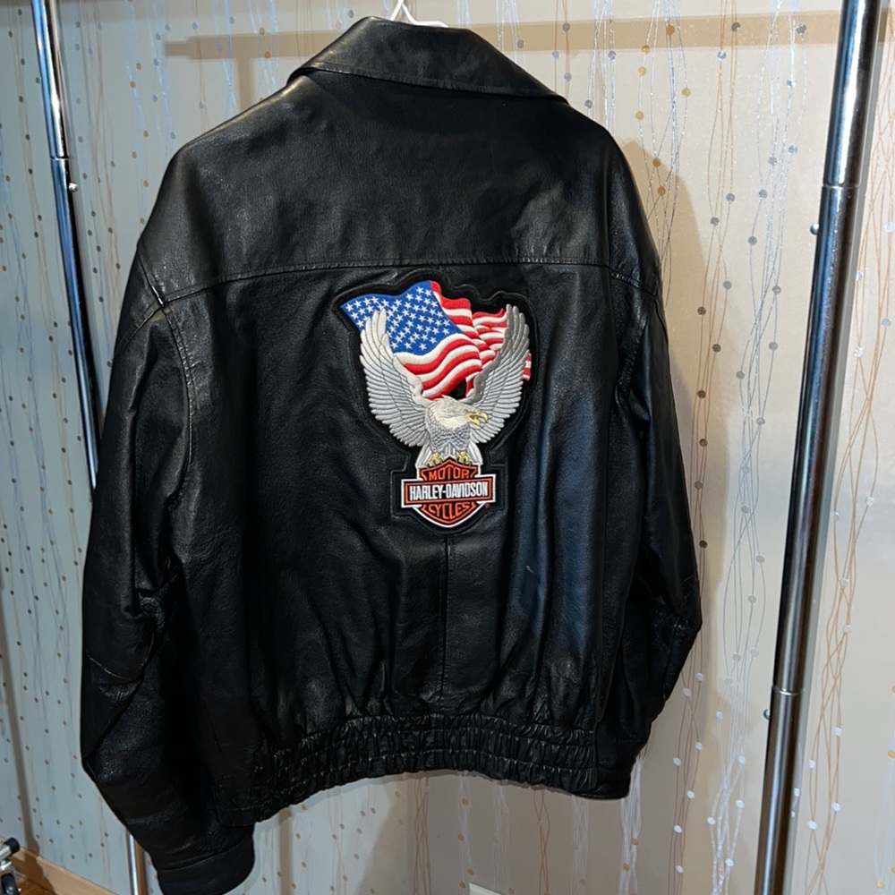 Leather jacket